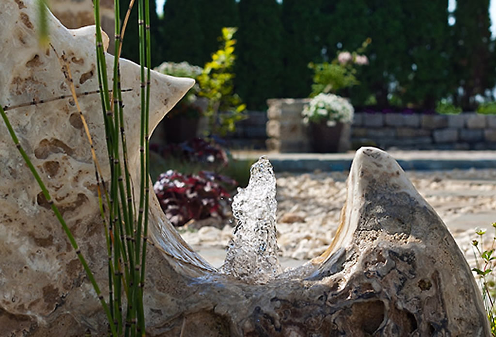 Ozeanfindling als Wasserspiel - Gartenteich, Schwimmteich, Pool - Galeriebild